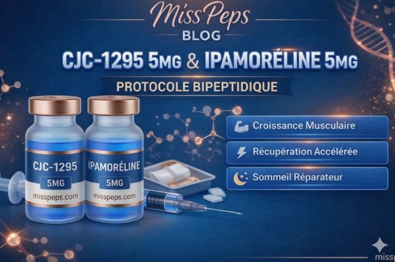 cjc-1295 5mg et ipamoreline 5mg protocole