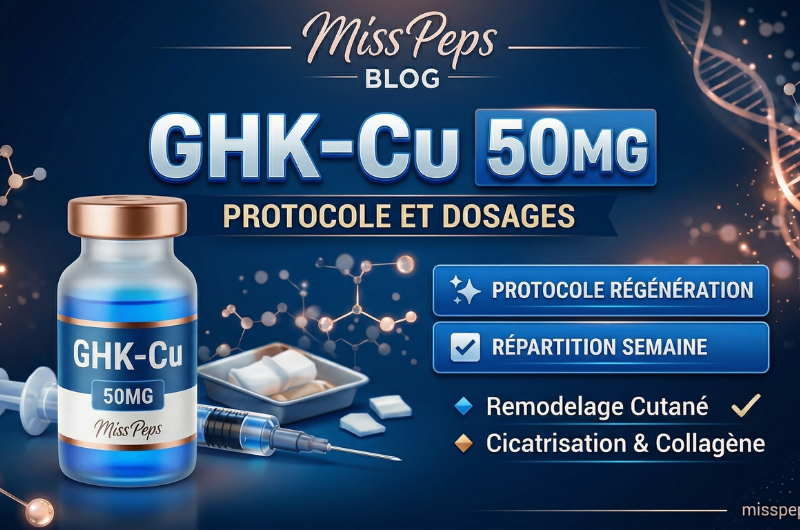 GHK-Cu 50mg protocole
