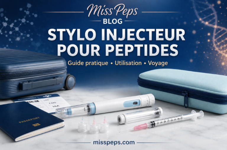 stylo injecteur pour peptides