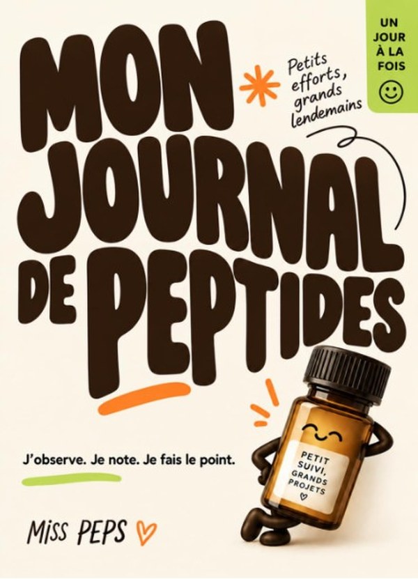 Mon journal de peptides de Miss Peps