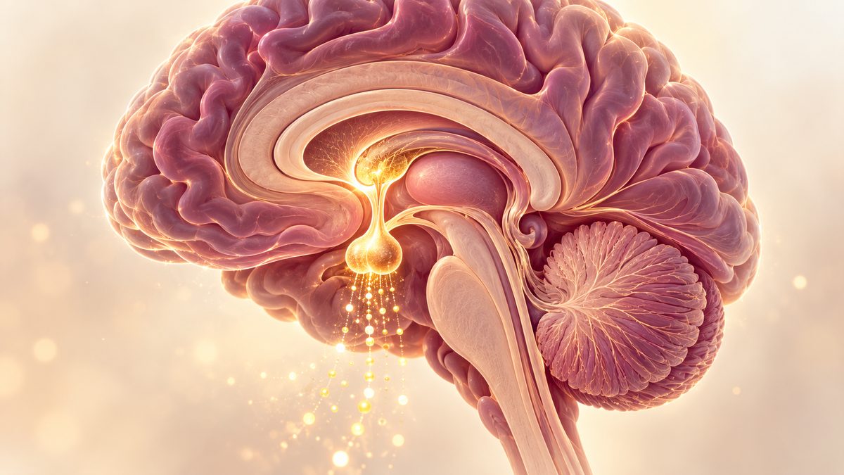 Sécrétagogue de l'hormone de croissance : hypothalamus et hypophyse libérant l'hormone par pulsations